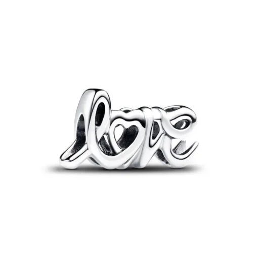 Charm Femme PANDORA LOVE EN LETTRES CURSIVES Argent 925/1000
