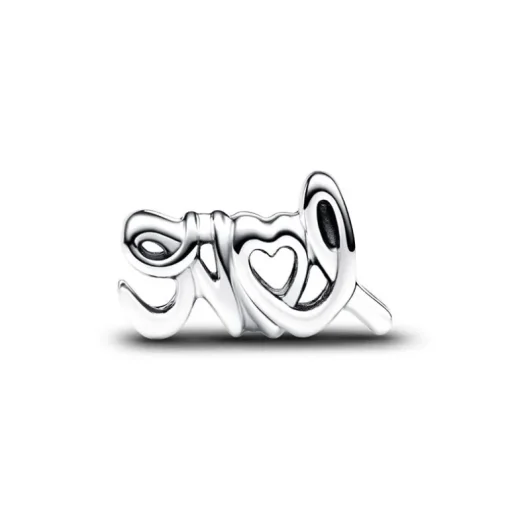 Charm Femme PANDORA LOVE EN LETTRES CURSIVES Argent 925/1000