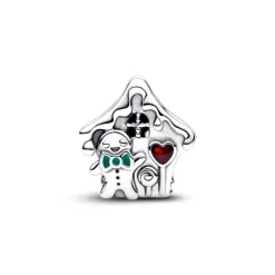 Charm Femme PANDORA MAISON EN PAIN D’ÉPICES Argent 925/1000