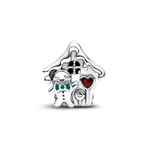 Charm Femme PANDORA MAISON EN PAIN D’ÉPICES Argent 925/1000