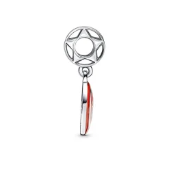 Charm Femme PANDORA MARVEL BOUCLIER DE CAPTAIN AMERICA Argent 925/1000