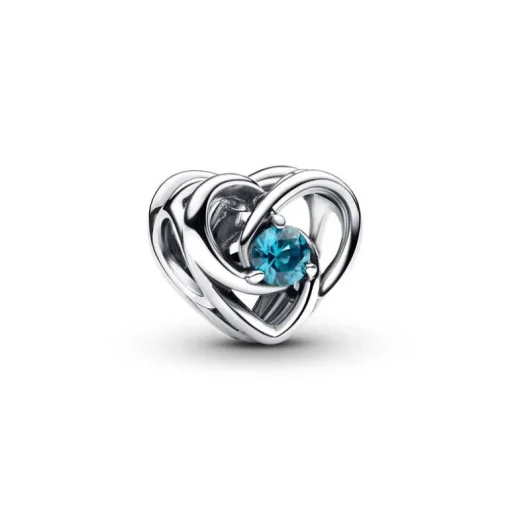Charm Femme Pandora Moments Cœur Entrelacé et Pierres pour UNICEF 793744C01