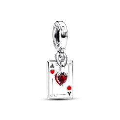 Charm Femme Pandora Moments Pendant Double Les Méchants de Disney Reine de Cœur 793420C01