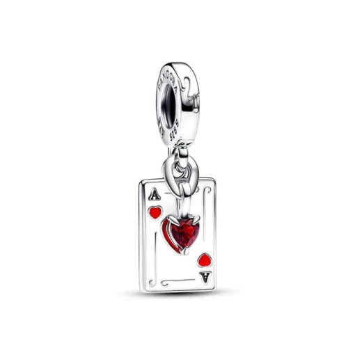 Charm Femme Pandora Moments Pendant Double Les Méchants de Disney Reine de Cœur 793420C01