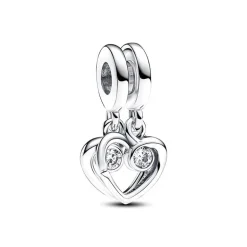 Charm Femme Pandora Moments Pendant Séparable Forever & Always 793232C01