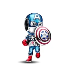 Charm Femme Pandora Moments Marvel The Avengers Captain America 793129C01