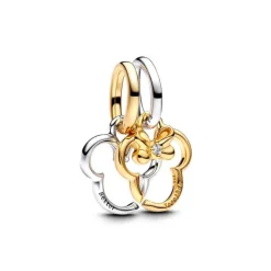 Charm Femme Pandora Moments Pendant Séparable Disney Mickey & Minnie 763650C01