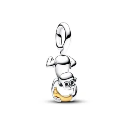 Charm Femme Pandora Moments Singe Mobile Bicolore 763343C01