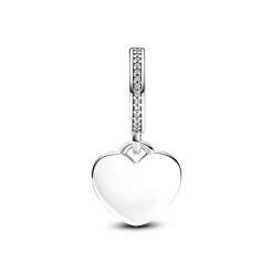 Charm Femme Pandora Moments gravable Drapeau Français 792017CZ_E017