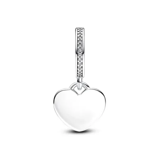 Charm Femme Pandora Moments gravable Drapeau Français 792017CZ_E017