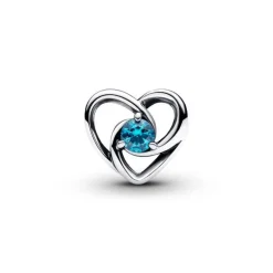 Charm Femme Pandora Moments Cœur Entrelacé et Pierres pour UNICEF 793744C01