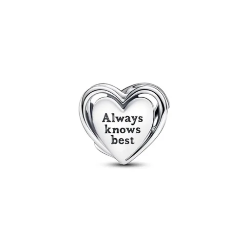 Charm Femme Pandora Moments Mum et Cœur Ajouré 793233C01