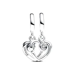 Charm Femme Pandora Moments Pendant Séparable Forever & Always 793232C01