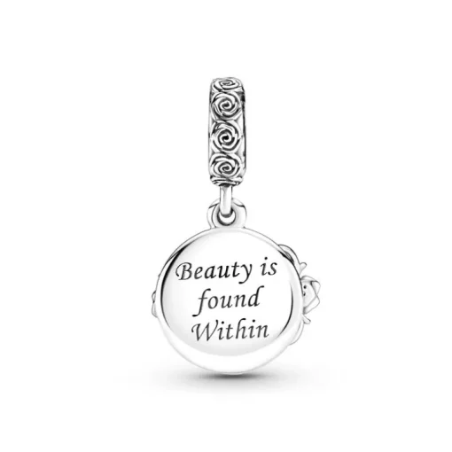 Charm Femme Pandora Moments Pendant Disney La Belle et la Bête en train de Danser 799014C01