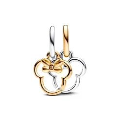 Charm Femme Pandora Moments Pendant Séparable Disney Mickey & Minnie 763650C01