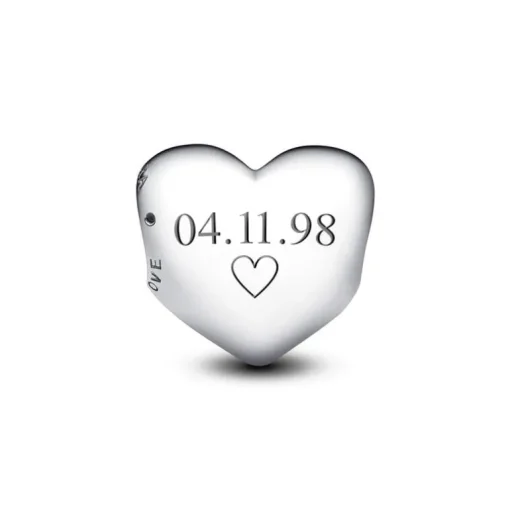 Charm Femme Pandora Moments Cœur Gravable Be Love 793439C00