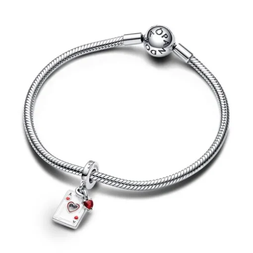 Charm Femme Pandora Moments Pendant Double Les Méchants de Disney Reine de Cœur 793420C01