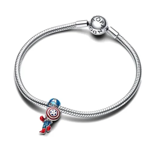 Charm Femme Pandora Moments Marvel The Avengers Captain America 793129C01