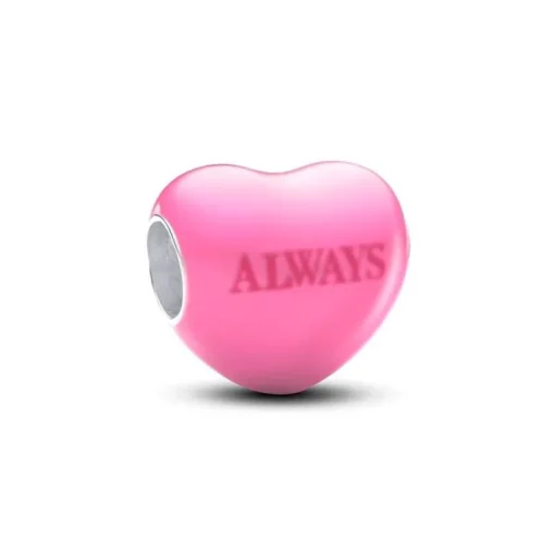 Charm Femme Pandora Moments Cœur Message Caché Changeant de Couleur 793087C01
