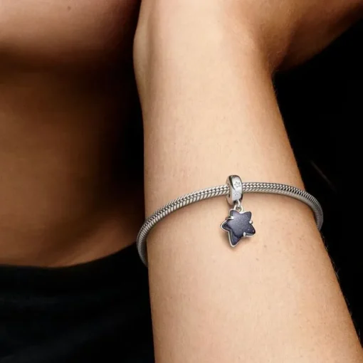 Charm Femme Pandora Moments Pendant Murano Étoile Galaxie Céleste 792368C01