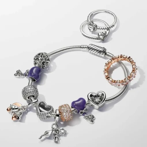 Charm Femme Pandora Moments C’est une Fille Versicolore 793238C01
