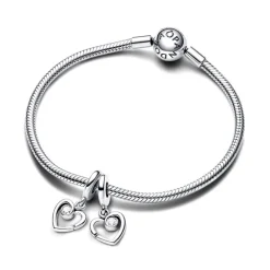 Charm Femme Pandora Moments Pendant Séparable Forever & Always 793232C01