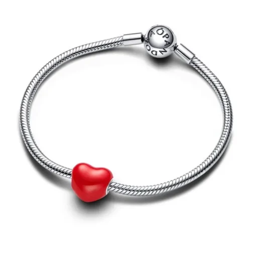 Charm Femme Pandora Moments Cœur Message Caché Changeant de Couleur 793087C01