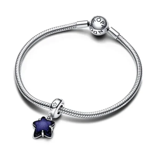 Charm Femme Pandora Moments Pendant Murano Étoile Galaxie Céleste 792368C01