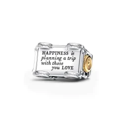 Charm Femme Pandora Moments Voiture Aventure Bicolore 763330C01