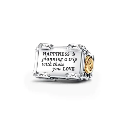 Charm Femme Pandora Moments Voiture Aventure Bicolore 763330C01