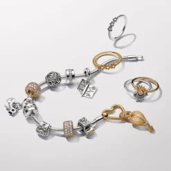 Charm Femme Pandora Moments Voiture Aventure Bicolore 763330C01