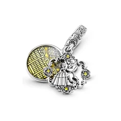 Charm Femme Pandora Moments Pendant Disney La Belle et la Bête en train de Danser 799014C01