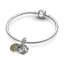 Charm Femme Pandora Moments Pendant Disney La Belle et la Bête en train de Danser 799014C01