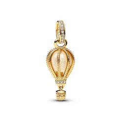 Charm Femme Pandora Pendant Montgolfière Incolore Scintillant 769434C01