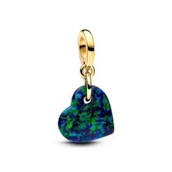 Charm Femme Pandora Pendant Moments Cœur Vert Opalescent 763348C01