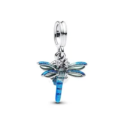 Charm Femme Pandora Pendant Double Libellule 793745C01