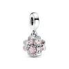 Charm Femme PANDORA PENDANT DOUBLE AMITIÉ TRÈFLE À QUATRE FEUILLES Argent 925/1000