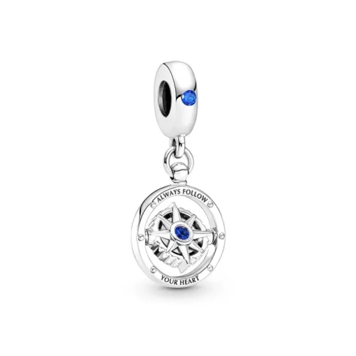 Charm Femme PANDORA PENDANT BOUSSOLE ROTATIVE Argent 925/1000