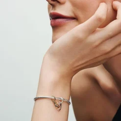 Charm Femme Pandora Pendant Menottes Ouvrable & Séparable 763435C00