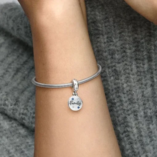 Charm Femme PANDORA PENDANT DOUBLE AMOUR FAMILIAL Argent 925/1000