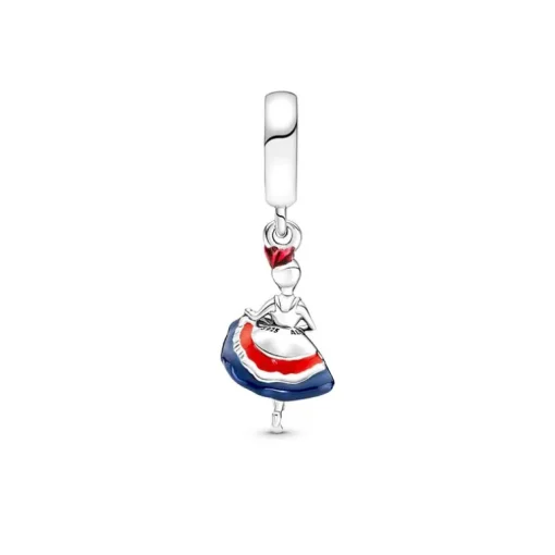 Charm Femme PANDORA PENDANT DANSEUSE DE FRENCH CANCAN Argent 925/1000