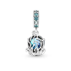 Charm Femme PANDORA PENDANT POULPE ADORABLE EN VERRE DE MURANO Argent 925/1000