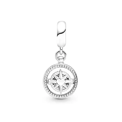 Charm Femme PANDORA PENDANT BOUSSOLE ROTATIVE Argent 925/1000