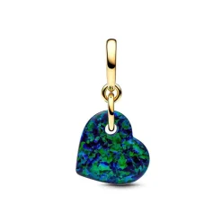 Charm Femme Pandora Pendant Moments Cœur Vert Opalescent 763348C01