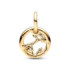 Charm Femme PANDORA PENDANT SIGNE DU POISSON Doré 14 Carats