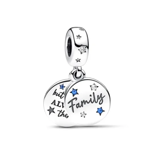Charm Femme PANDORA PENDANT DOUBLE AMOUR FAMILIAL Argent 925/1000