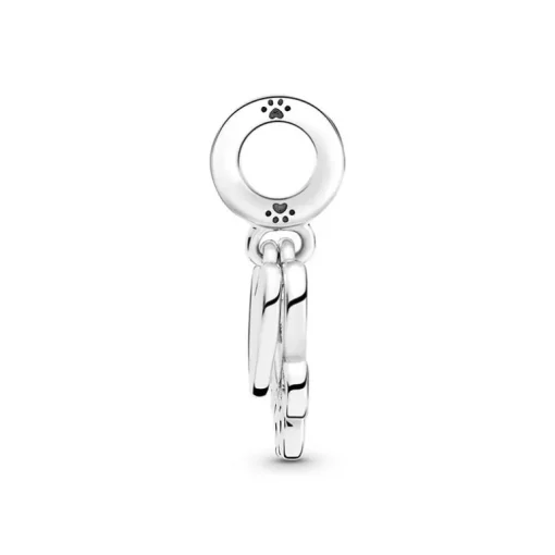 Charm Femme PANDORA PENDANT CŒURS ET EMPREINTE DE PATTES Argent 925/1000