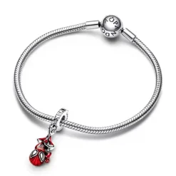 Charm Femme PANDORA PENDANT MARVEL SPIDER-MAN SUSPENDU Argent 925/1000
