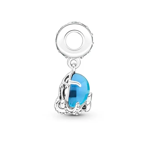 Charm Femme PANDORA PENDANT POULPE ADORABLE EN VERRE DE MURANO Argent 925/1000