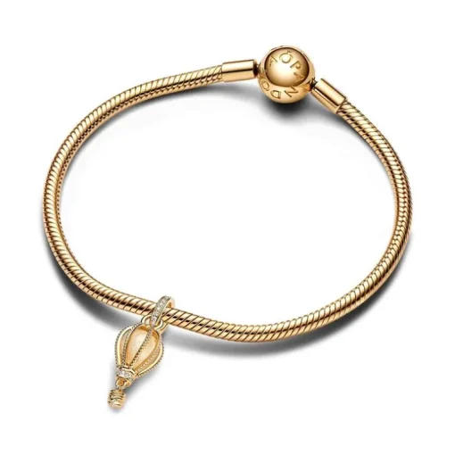 Charm Femme Pandora Pendant Montgolfière Incolore Scintillant 769434C01